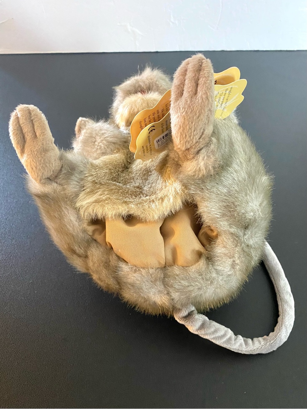 New Folkmanis Grey Mouse Puppet Plush Stuffed Animal Storytelling Animation - Picture 6 of 13
